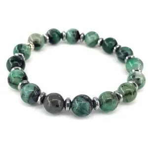 Zümrüt Bileklik 10mm