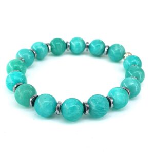 Amazonit Bileklik 10mm