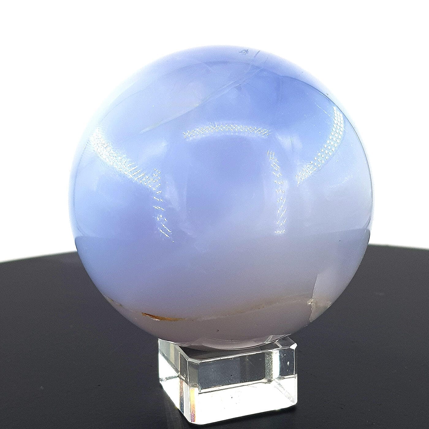 Mavi Kalsedon Küre L Boy