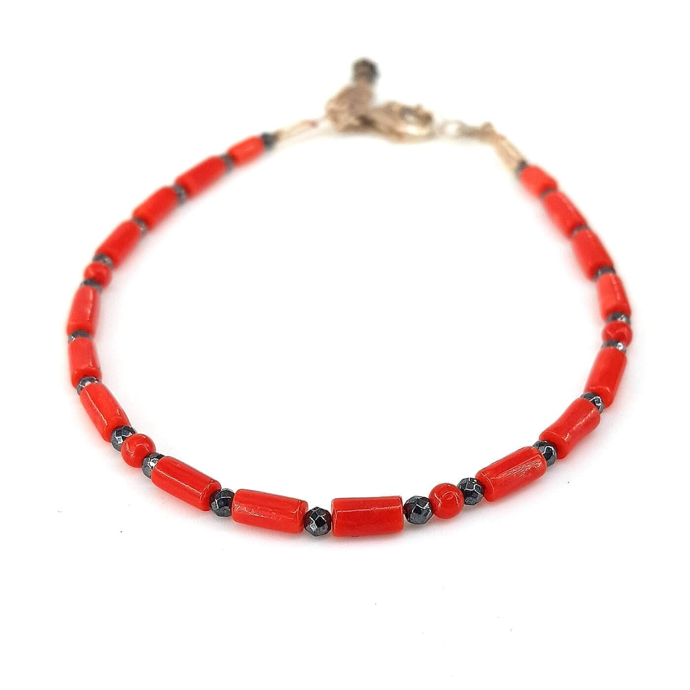 Tunus Mercan Bileklik Orijinal (Gümüş)