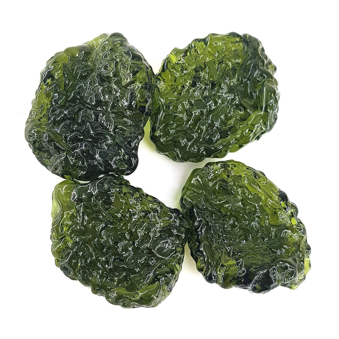 Moldovit Ham Taş (Meteorit)