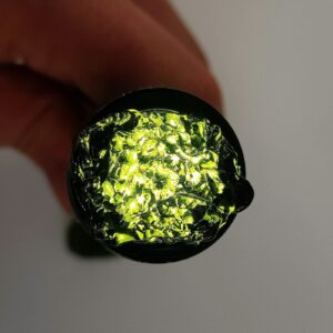 Alternative view of Moldovit Ham Taş (Meteorit)