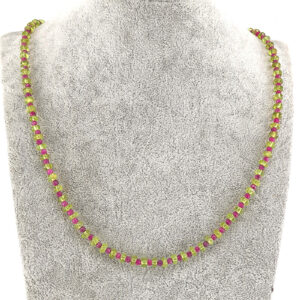 Zeberced , Yakut Kolye 3mm (Gümüş)