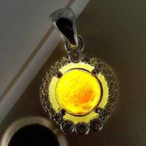 Turmalin Kolye Ucu (Gümüş) - turmalin Taşı Enerjisi ve Doğal Formu