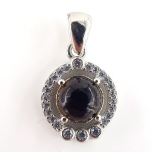 Turmalin Kolye Ucu (Gümüş)