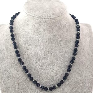 Turmalin Faset Kolye 6mm