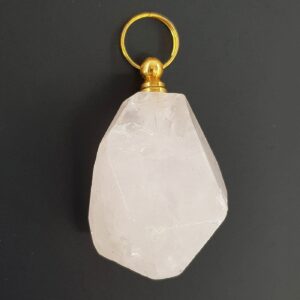 Kristal Kuvars Esans Şişesi