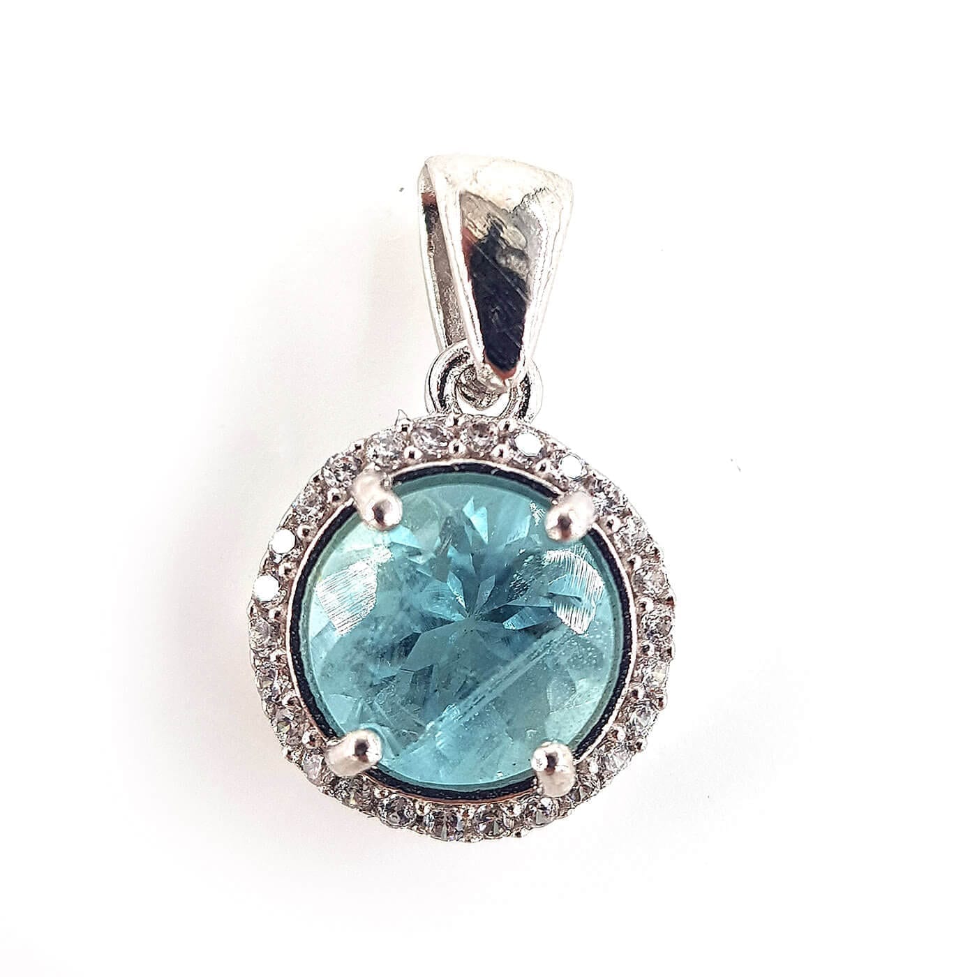 Topaz Kolye Ucu (Gümüş)