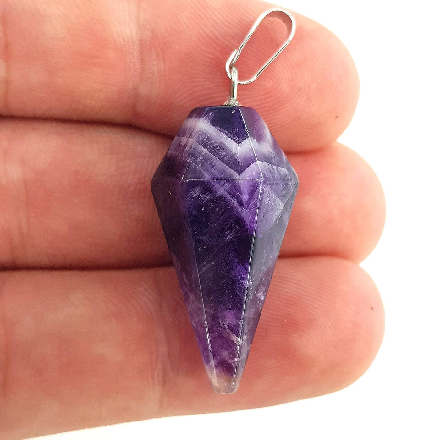 Ametist Kolye Ucu Sarkaç Ametist Kolye Ucu Sarkaç - Ametist Taşı Enerjisi ve Doğal Formu