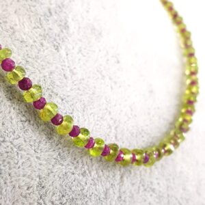 Zeberced , Yakut Kolye 3mm (Gümüş) - 2