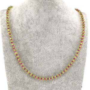 Zeberced , Yakut Kolye 3mm (Gümüş)