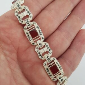 Akik , Markazit Künye (Gümüş) - 2