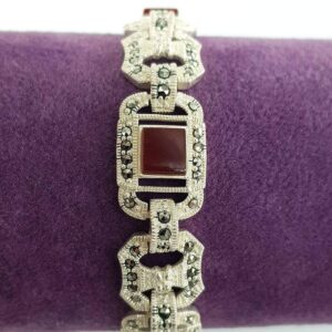 Akik , Markazit Künye (Gümüş)