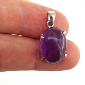 Ametist Kolye Ucu (Gümüş) - 2