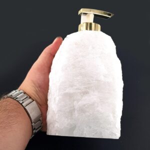 Kristal Kuvars Doğaltaş Sabunluk - 2