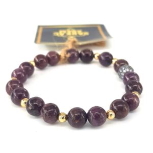 Ruby Safir Bileklik 8mm