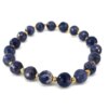Safir Bileklik Faset Gold 8mm