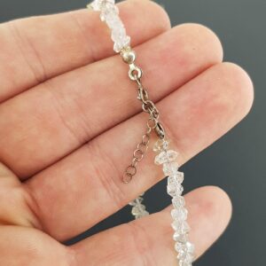 Herkimer Kuvars Çift Uçlu Doğal (Gümüş) - 2