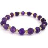 Ametist Bileklik Faset 8mm