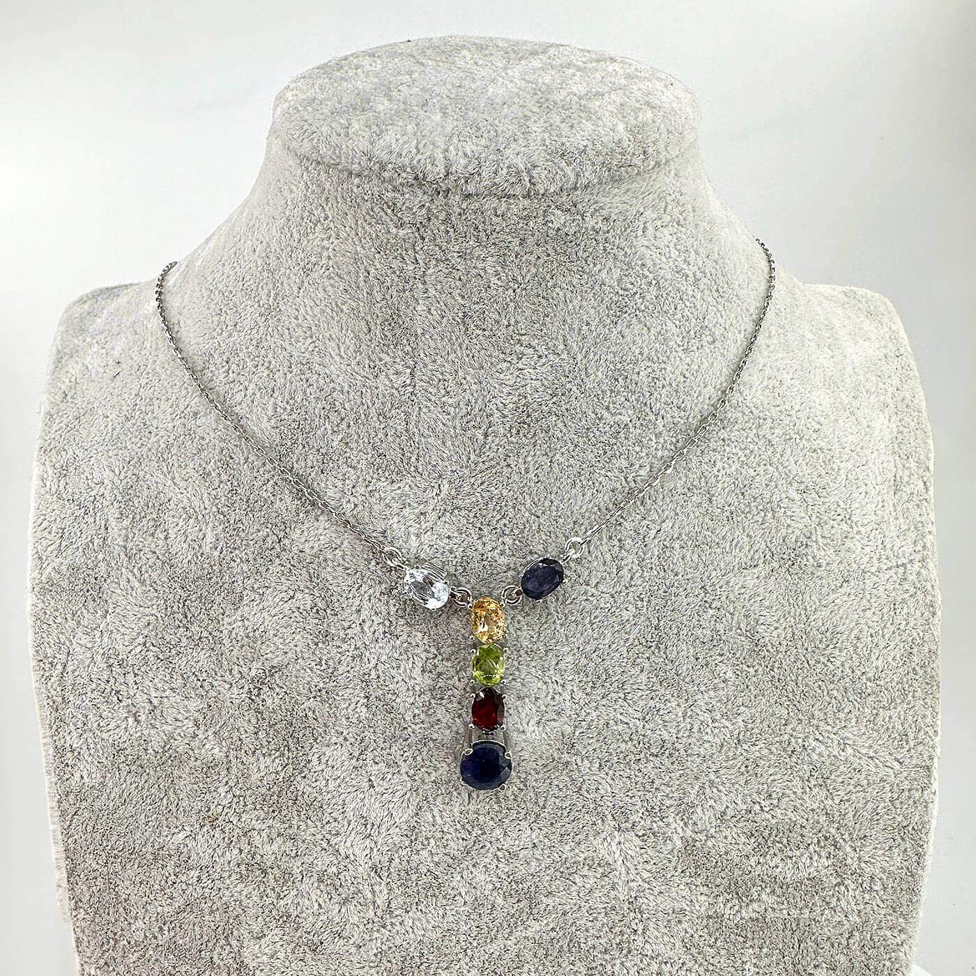 Mücevher Kolye (Gümüş) - Görsel 2