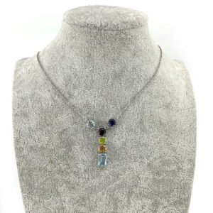 Alternative view of Mücevher Kolye (Gümüş)