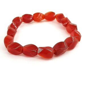 Kırmızı Akik Bileklik 8mm