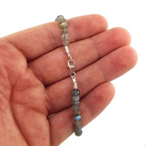 Alternative view of Labradorit Bileklik (Gümüş)