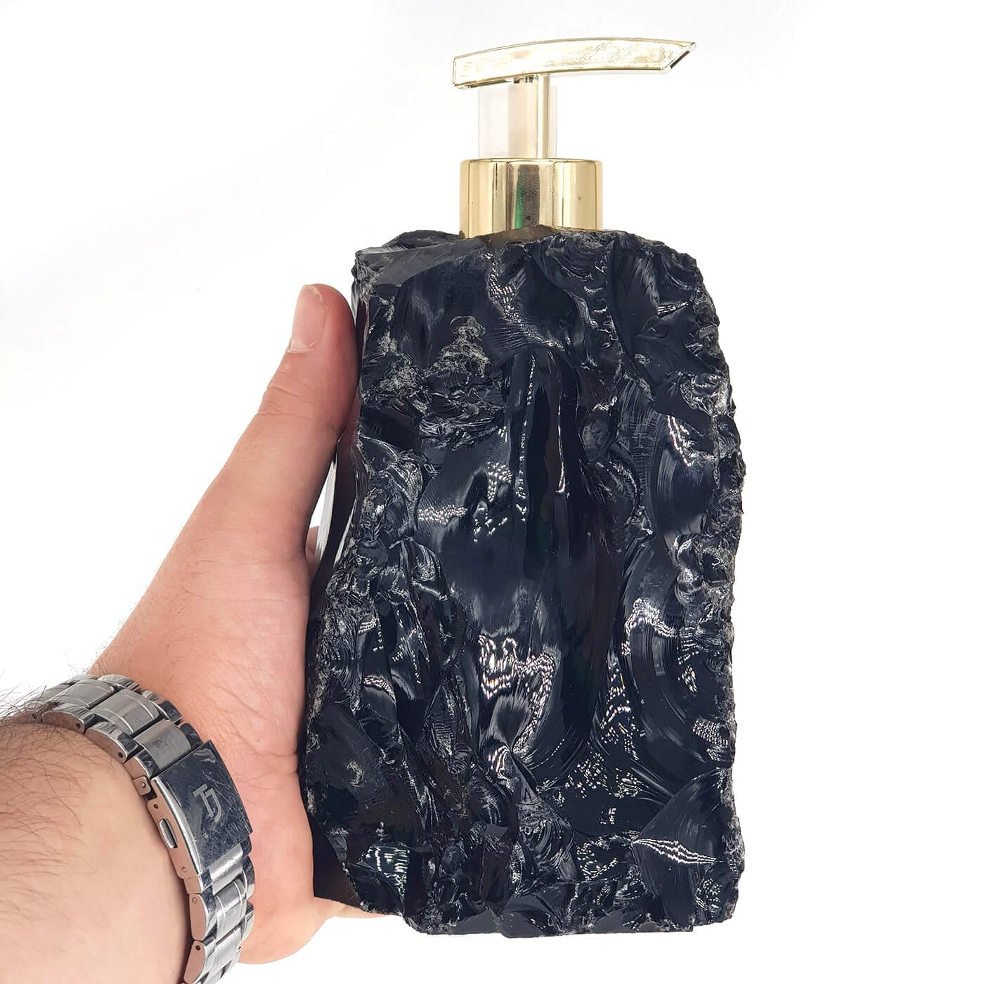 Obsidyen Doğaltaş Sabunluk - Görsel 3