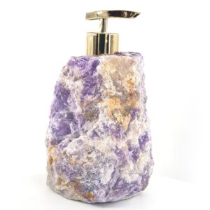 Ametist Doğaltaş Sabunluk