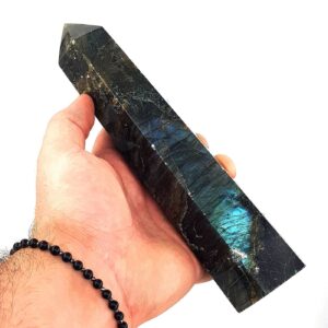 Alternative view of Labradorit Obelisk