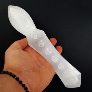 Selenit Çakra Kılıç