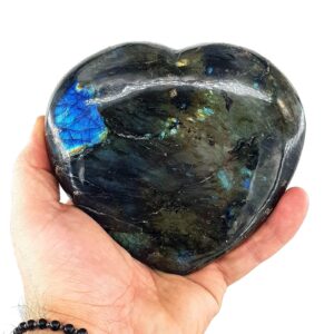 Labradorit Kalp Obje M Boy