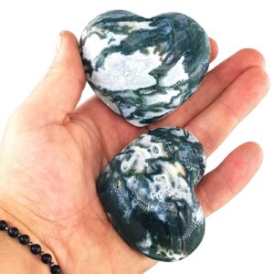 Yosunlu Akik Spa Kalp