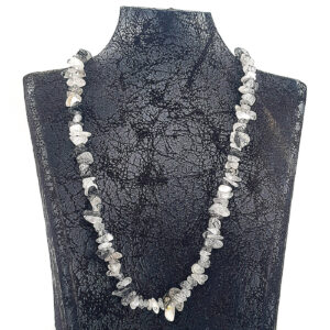 Rutil Kuvars Kırıktaş Kolye