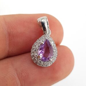 Alternative view of Ametist Kolye Ucu (Gümüş)