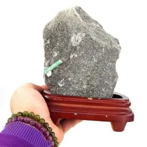 Pirit Zümrüt Ham Taş Standlı