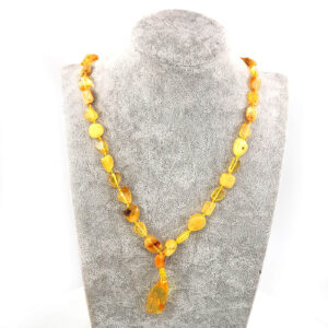 Kehribar Kolye Yetişkin Boy