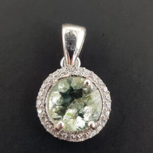 Akuamarin Kolye Ucu (Gümüş)