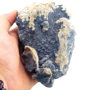 Mavi Kalsedon Ham Taş