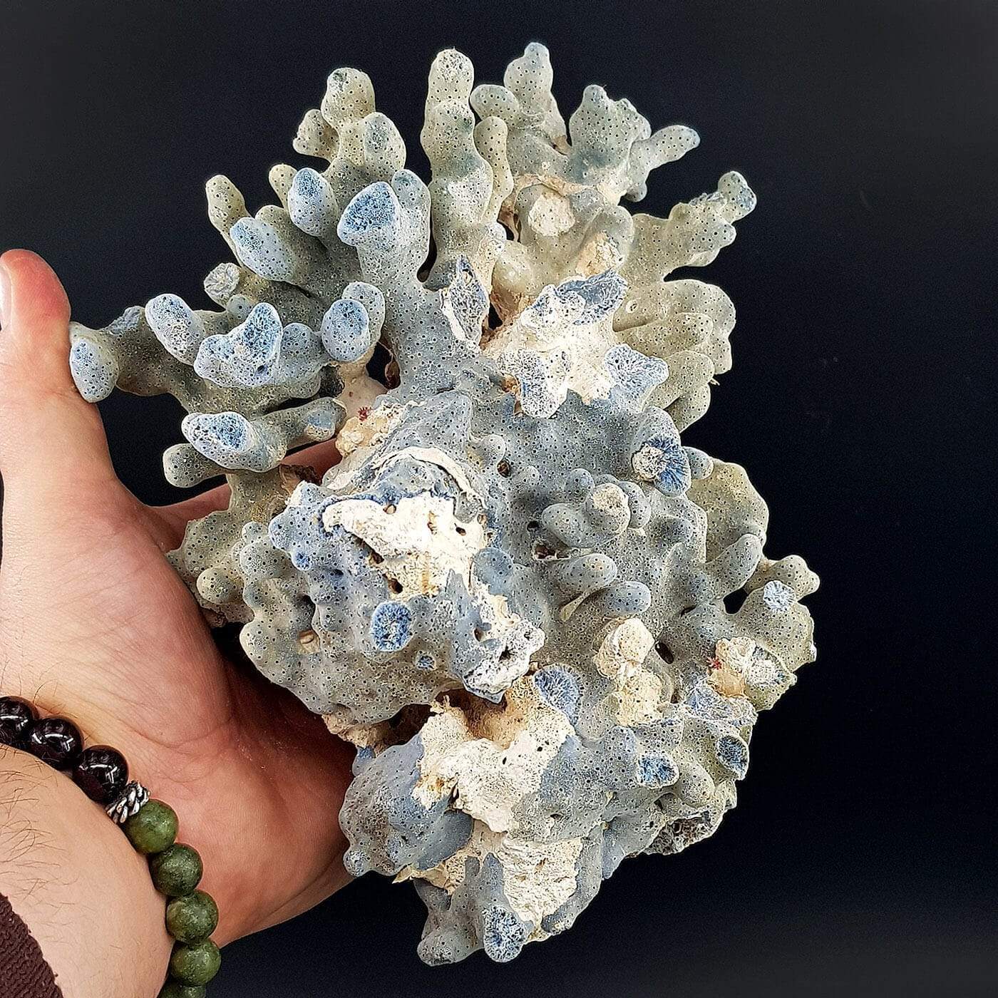 Mavi Mercan Ham Taş