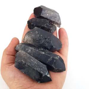 Morion Dumanlı Kuvars Diş Ham Taş