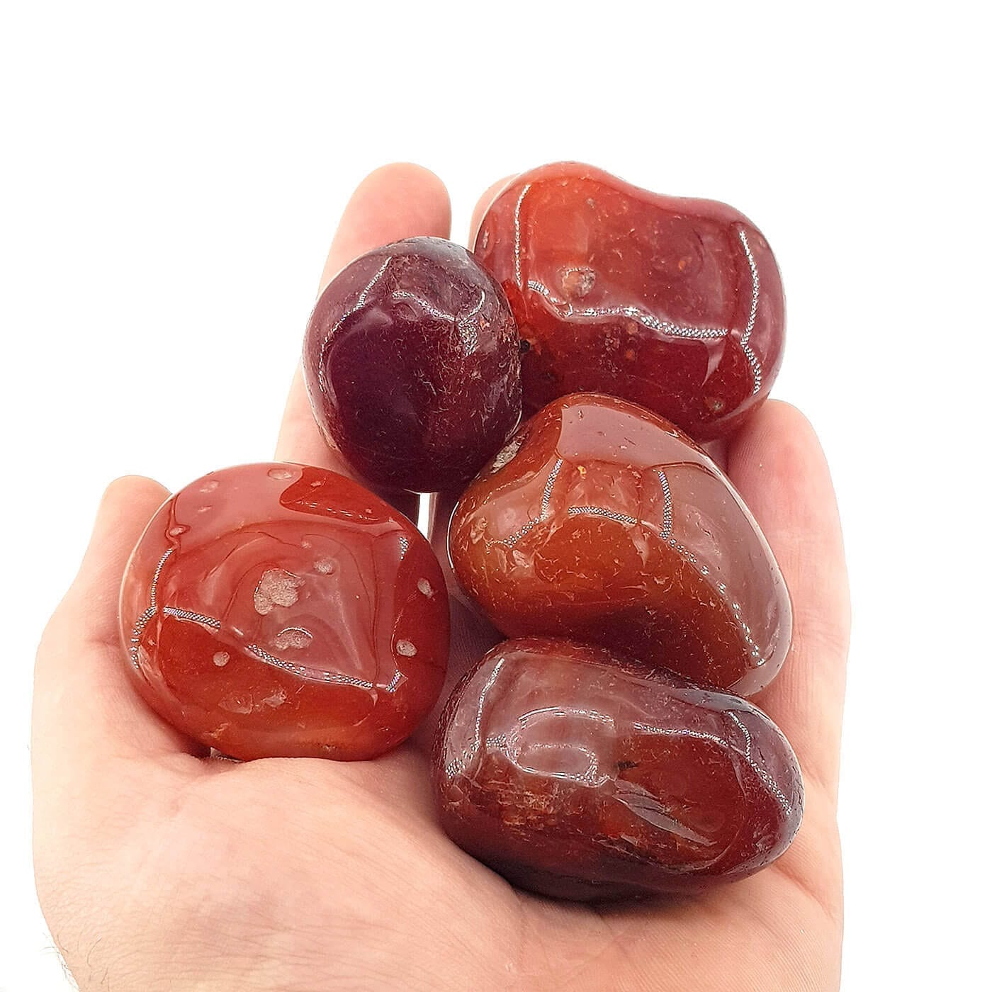 Karnelyan Akik Tambur - Görsel 2