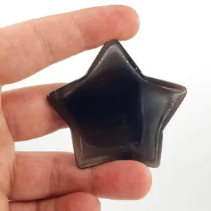 Siyah Akik Yıldız Obje