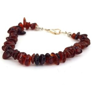 Hessonite Bileklik Kırıktaş Ayarlanabilir Ölçü