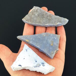 Mavi Kalsedon Ham Taş M Boy