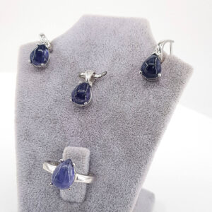 Safir Set (Gümüş)