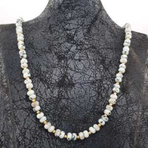 Akik Kolye Rondela 6mm