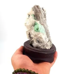 Zümrüt Ham Taş Standlı