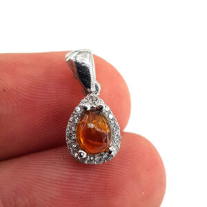 Turmalin Kolye Ucu (Gümüş) - turmalin Taşı Enerjisi ve Doğal Formu