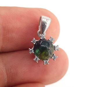 Alternative view of Turmalin Kolye Ucu (Gümüş)